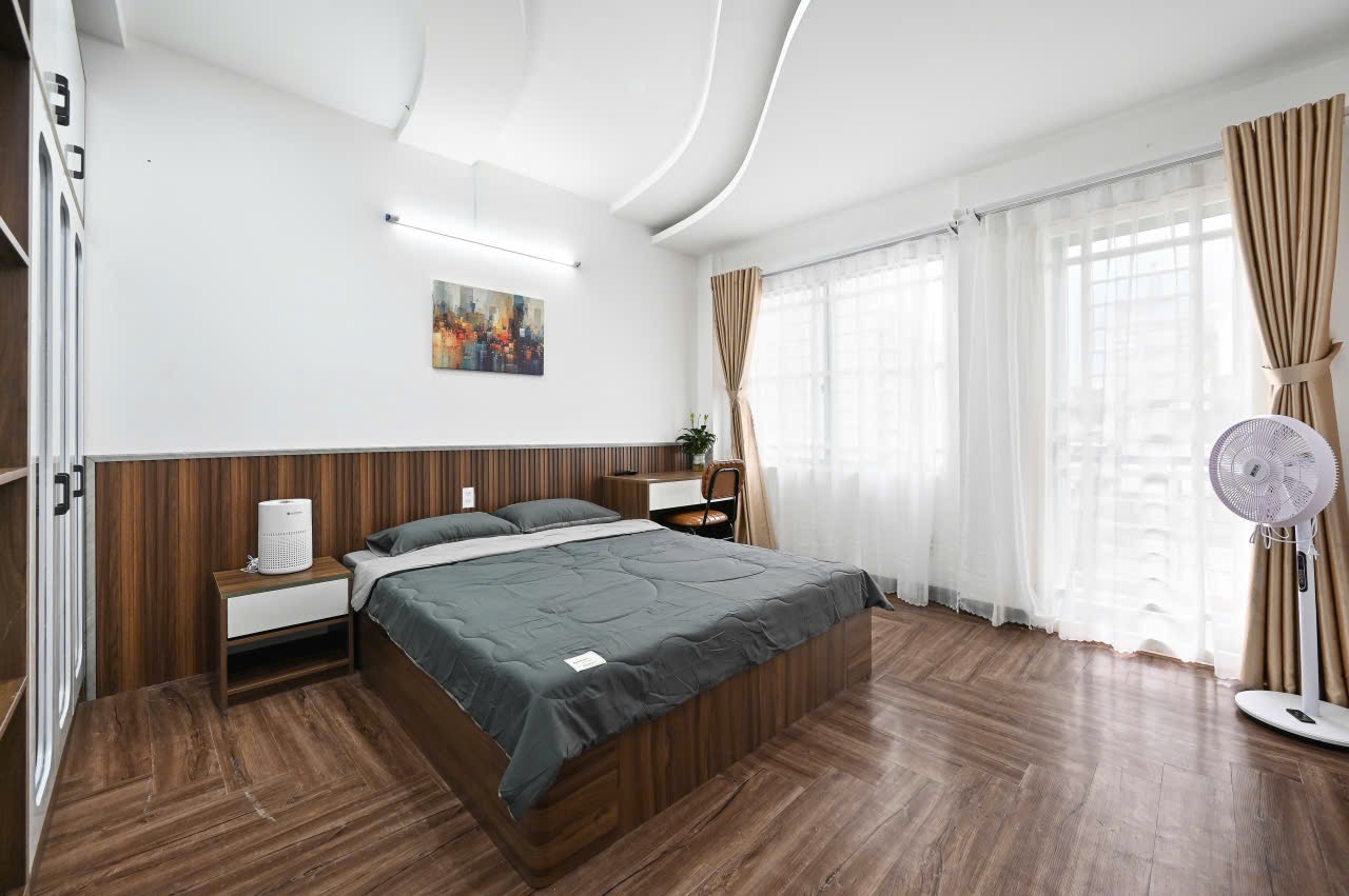 CĂN HỘ 1 PHÒNG NGỦ BAN CÔNG LỚN MÁY GIẶT SẤY RIÊNG Ở ĐINH CÔNG TRÁNG