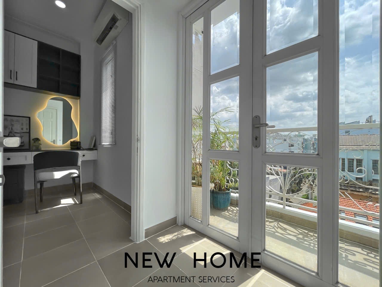 CĂN HỘ 1 PHÒNG NGỦ THIẾT KẾ HIỆN ĐẠI FULL NỘI THẤT CAO CẤP BAN CÔNG RỘNG Ở VÕ TRƯỜNG TOẢN GẦN CHỢ BÀ CHIỂU VÀ GẦN QUẬN 1 ảnh 3