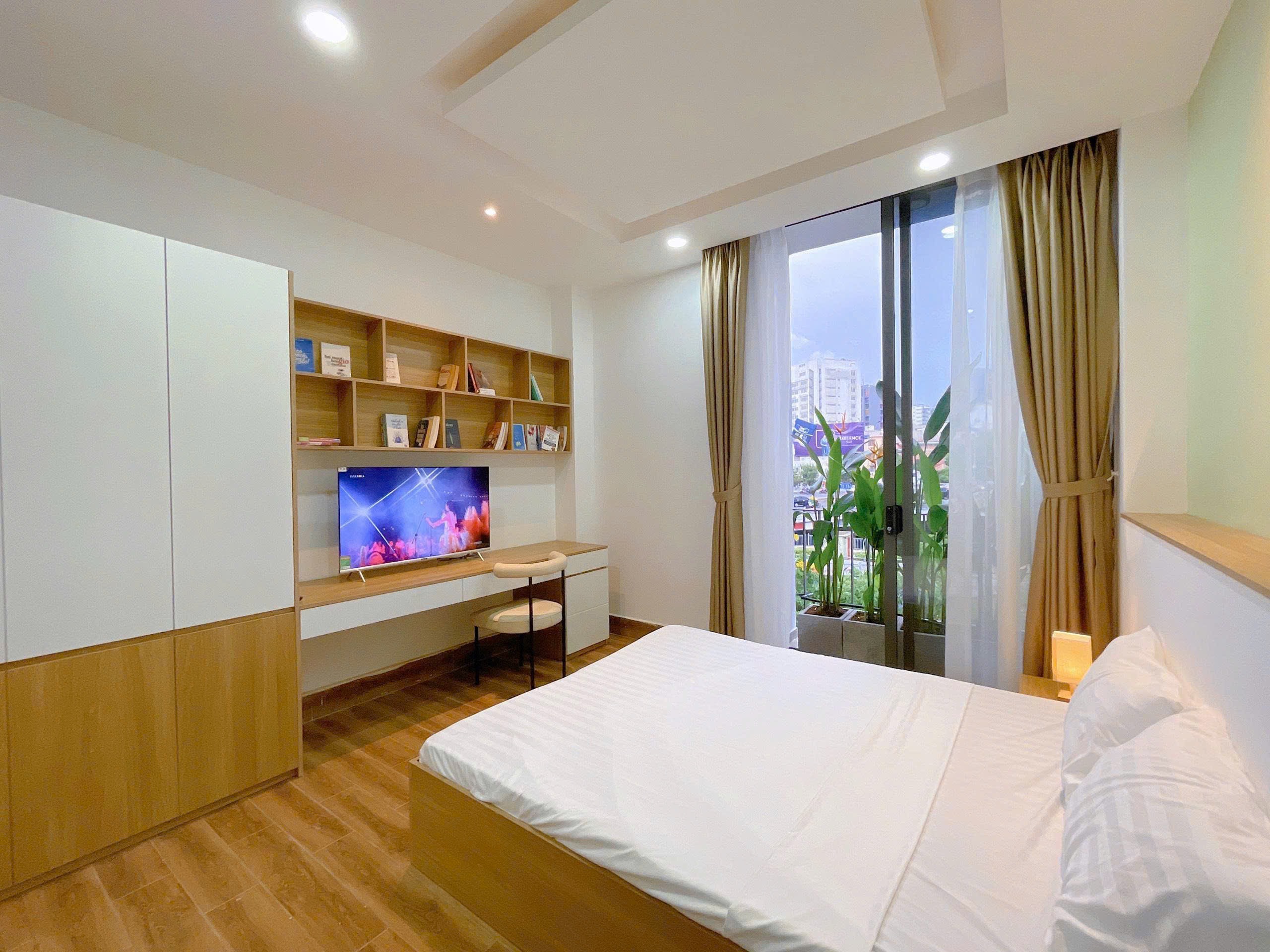 CĂN HỘ 1 PHÒNG NGỦ BAN CÔNG CHILL DECOR THƠ MỘNG Ở ĐIỆN BIÊN PHỦ SÁT QUẬN 1 ảnh 2