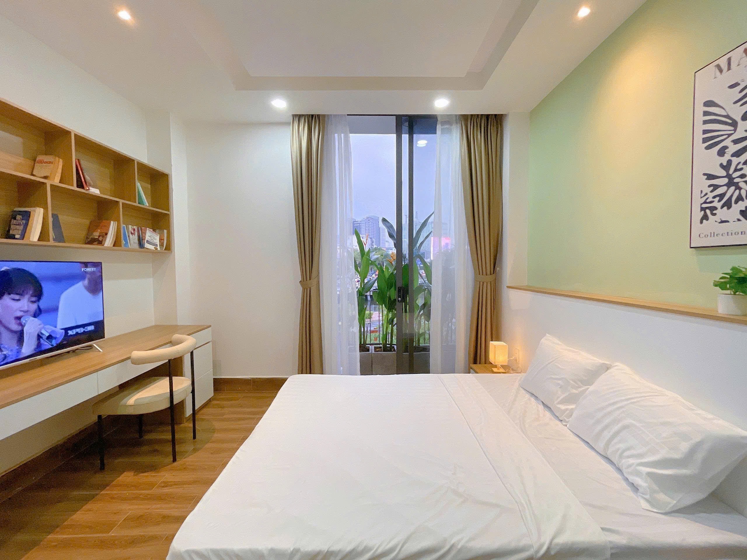 CĂN HỘ 1 PHÒNG NGỦ BAN CÔNG CHILL DECOR THƠ MỘNG Ở ĐIỆN BIÊN PHỦ SÁT QUẬN 1 ảnh 3