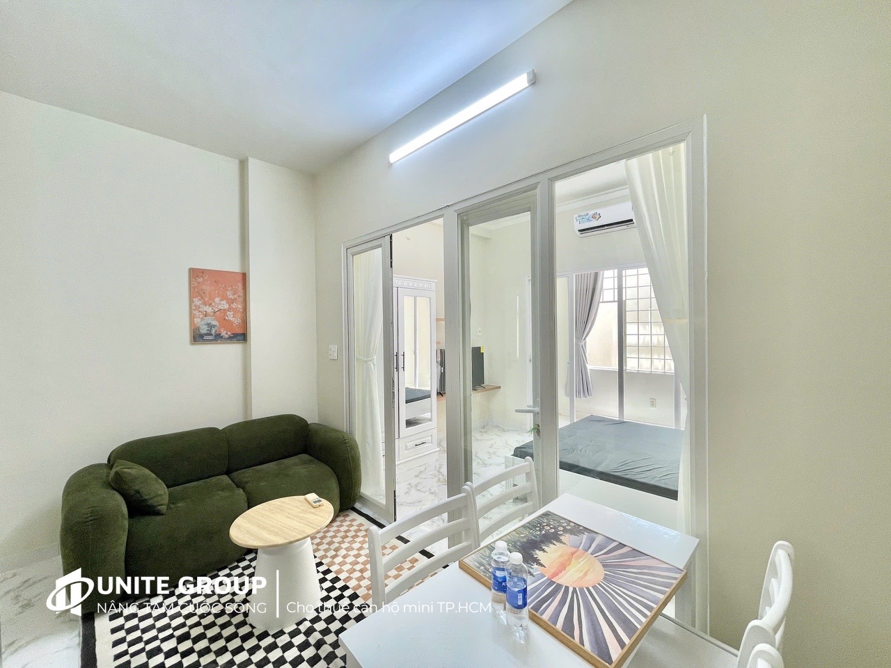 CĂN HỘ 1 PHÒNG NGỦ MỚI KHAI TRƯƠNG CÓ SÂN SAU FULL NỘI THẤT Ở PHAN ĐÌNH PHÙNG