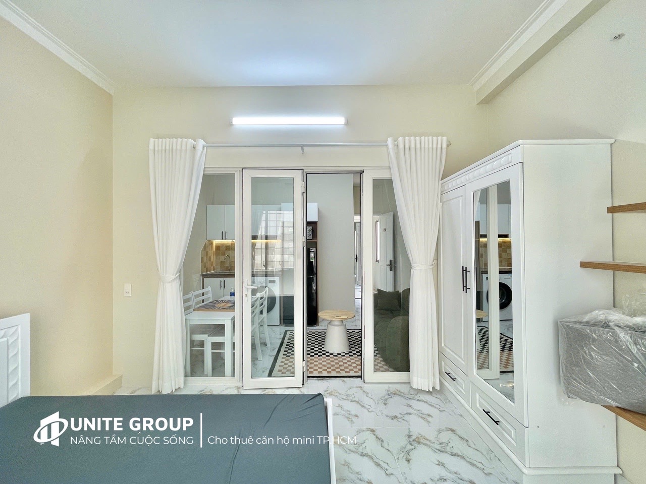 CĂN HỘ 1 PHÒNG NGỦ MỚI KHAI TRƯƠNG CÓ SÂN SAU FULL NỘI THẤT Ở PHAN ĐÌNH PHÙNG ảnh 4