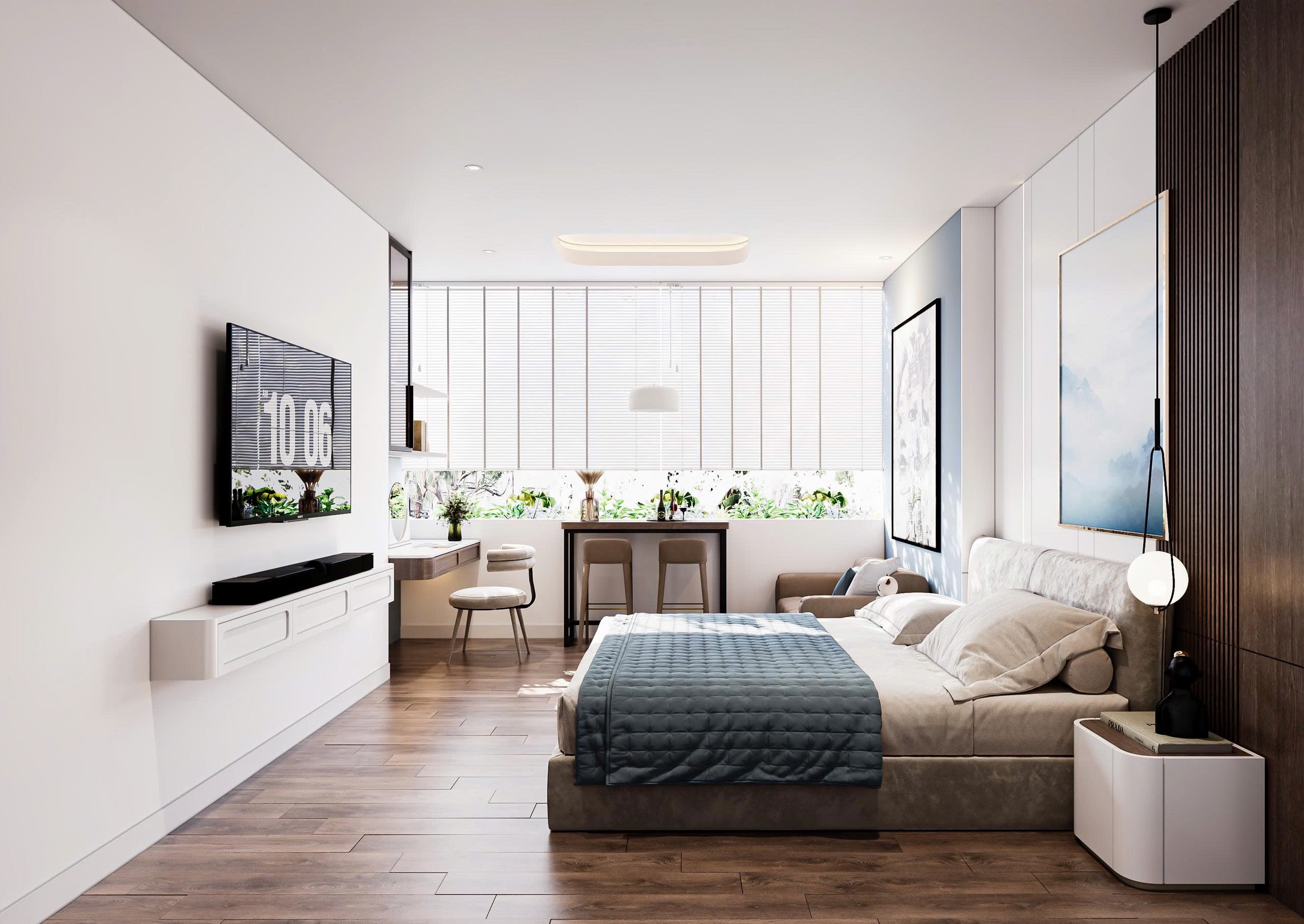 MỚI KHAI TRƯƠNG CĂN HỘ 1 PHÒNG NGỦ CỬA SỔ QUANH PHÒNG Ở SÁT QUẬN 1