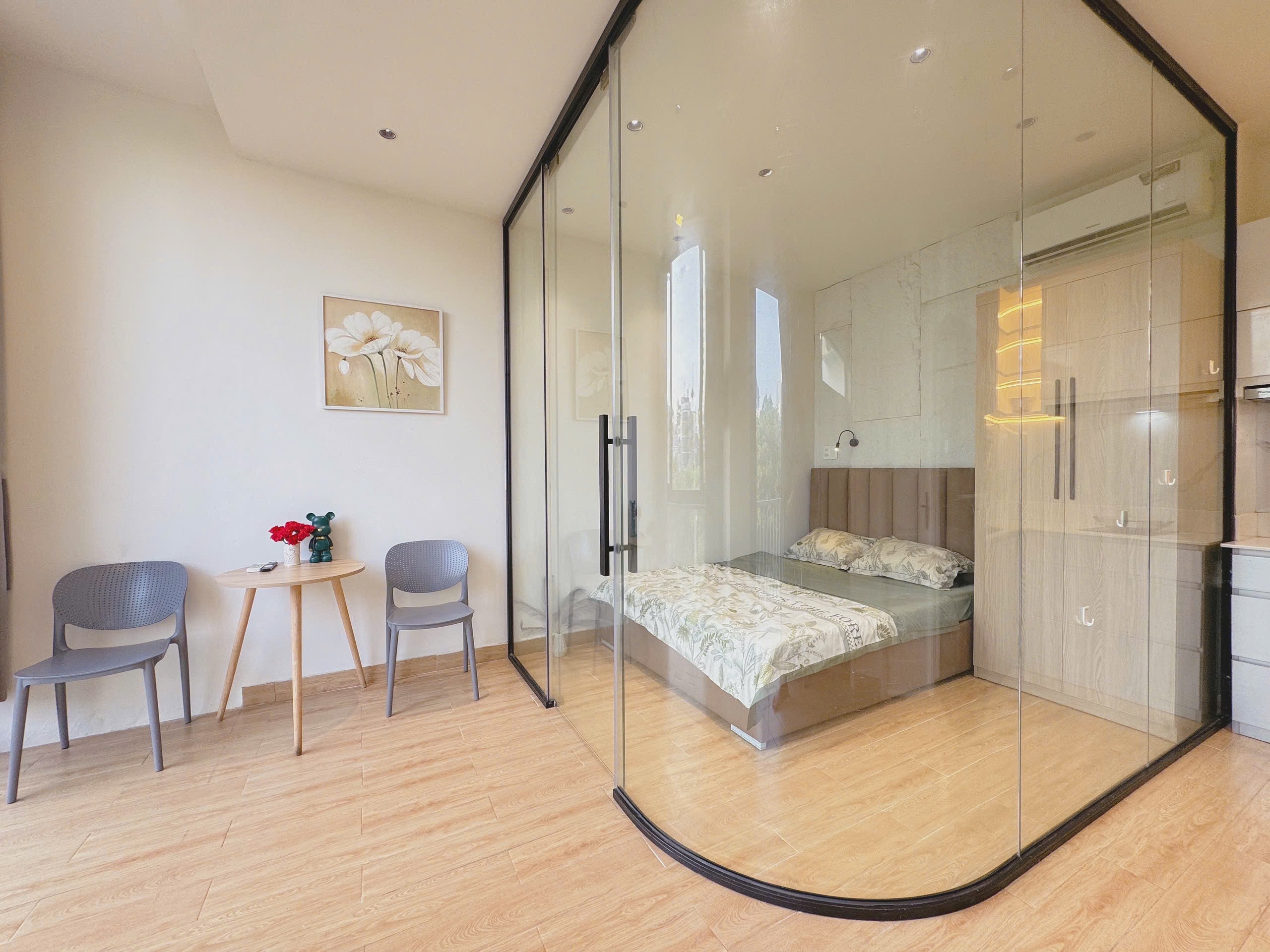 CĂN HỘ 1 PHÒNG NGỦ BAN CÔNG LỚN VIEW SÔNG THIẾT KẾ HIỆN ĐẠI Ở TRƯỜNG SA ảnh 2