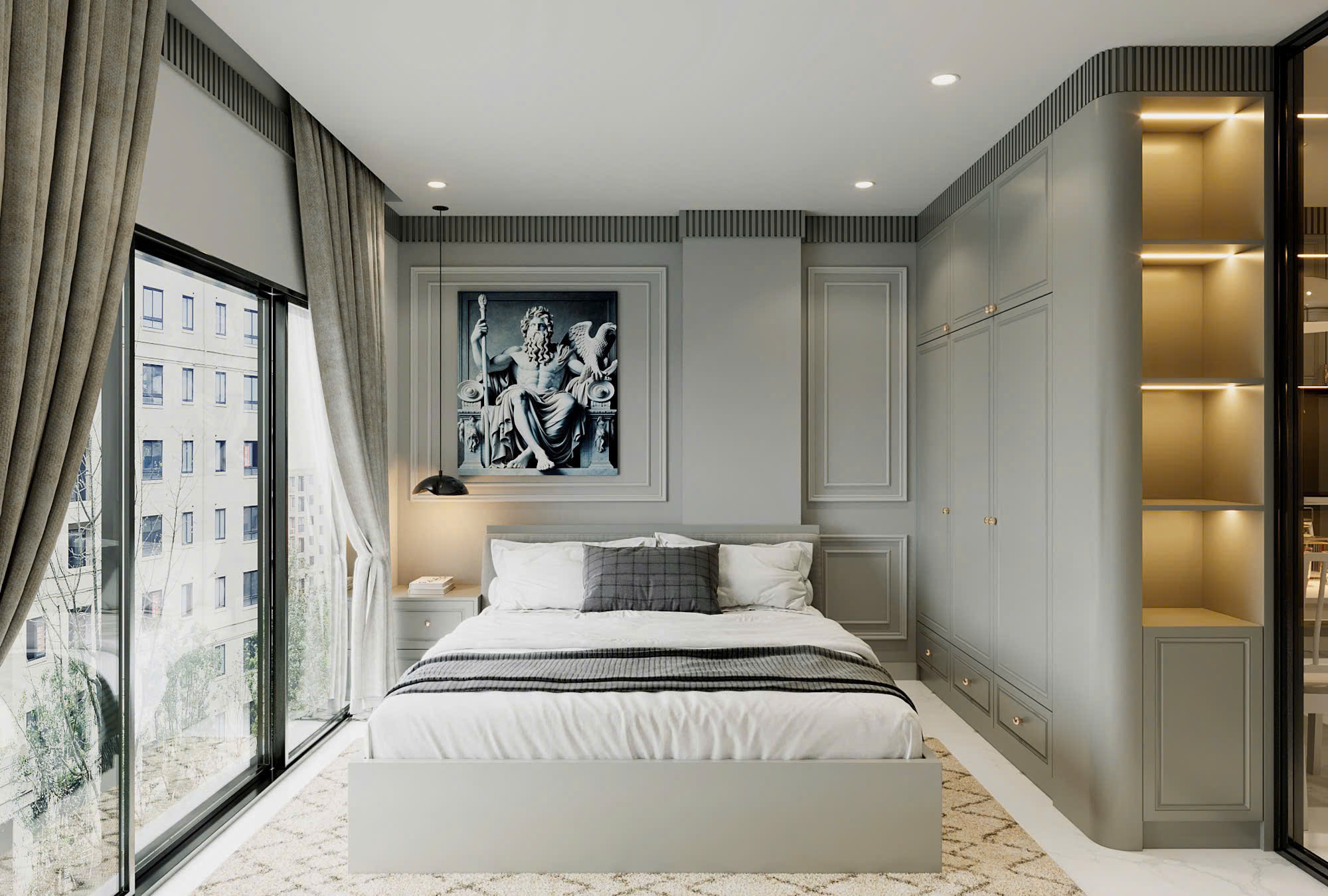 KHAI TRƯƠNG CĂN HỘ 1 PHÒNG NGỦ BAN CÔNG CAO CẤP Ở TRẦN HUY LIỆU