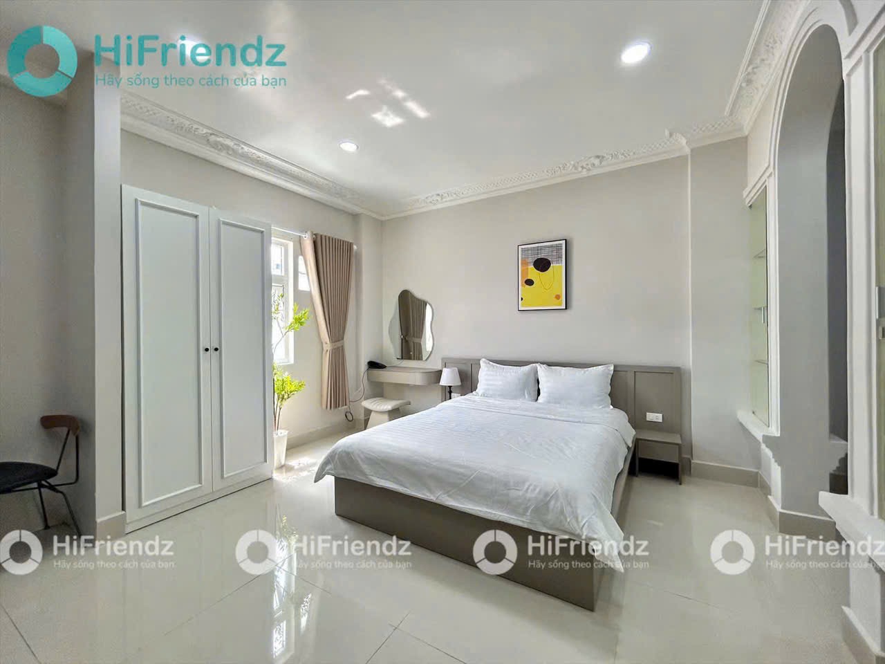 CĂN HỘ 1 PHÒNG NGỦ 1 PHÒNG KHÁCH CỬA SỔ LỚN Ở SÁT SÂN BAY