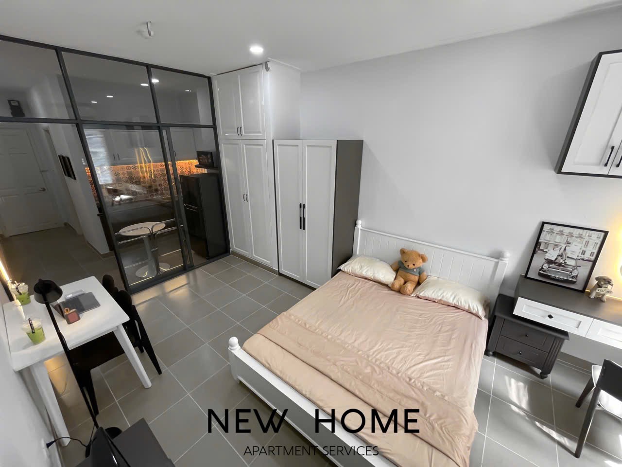 CĂN HỘ 1 PHÒNG NGỦ THIẾT KẾ HIỆN ĐẠI FULL NỘI THẤT CAO CẤP BAN CÔNG RỘNG Ở VÕ TRƯỜNG TOẢN GẦN CHỢ BÀ CHIỂU VÀ GẦN QUẬN 1