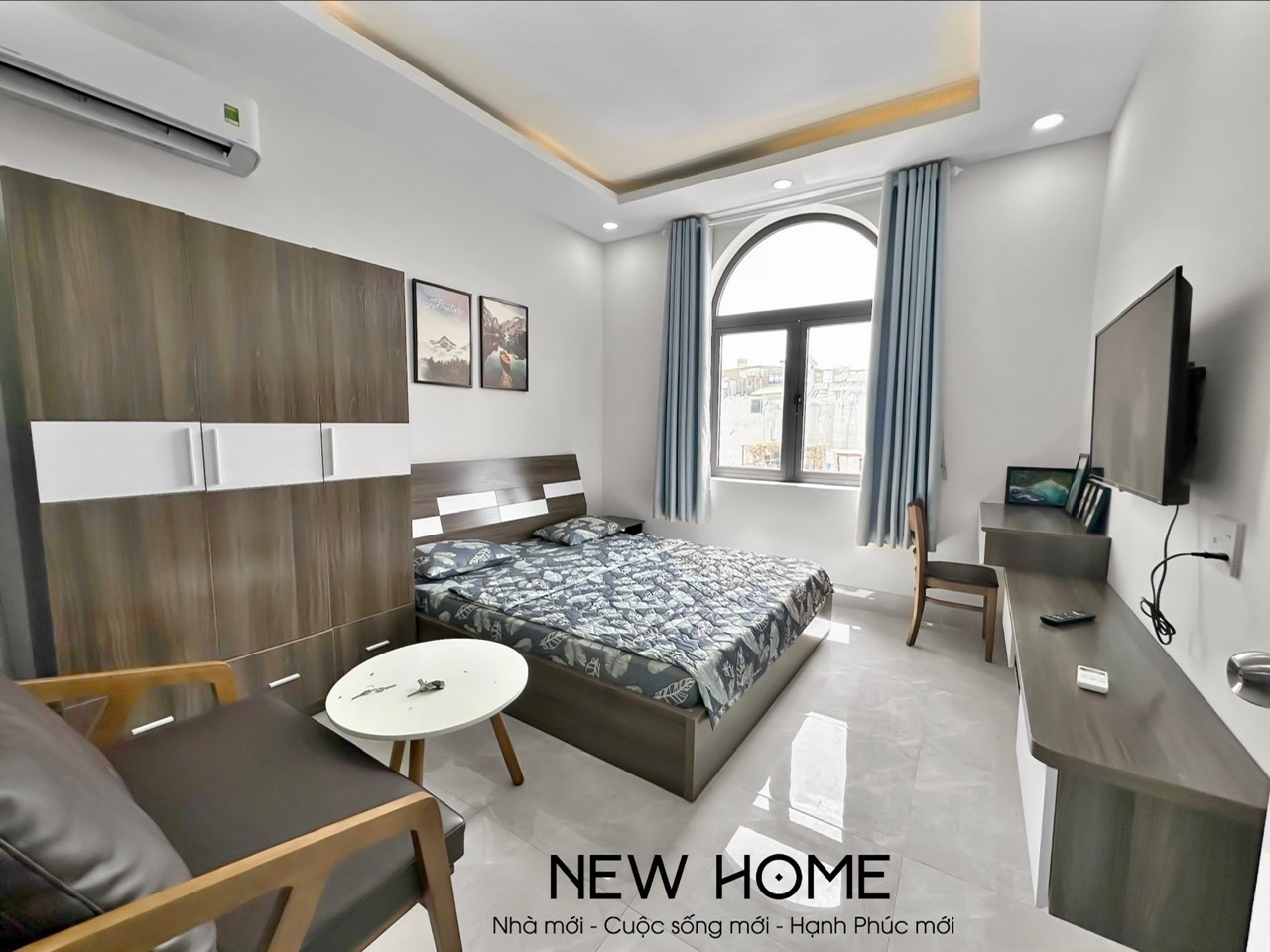 CĂN HỘ 1 PHÒNG NGỦ CỬA SỔ LỚN TÁCH BẾP MÁY GIẶT RIÊNG NHÀ THANG MÁY Ở SÁT PHAN XÍCH LONG