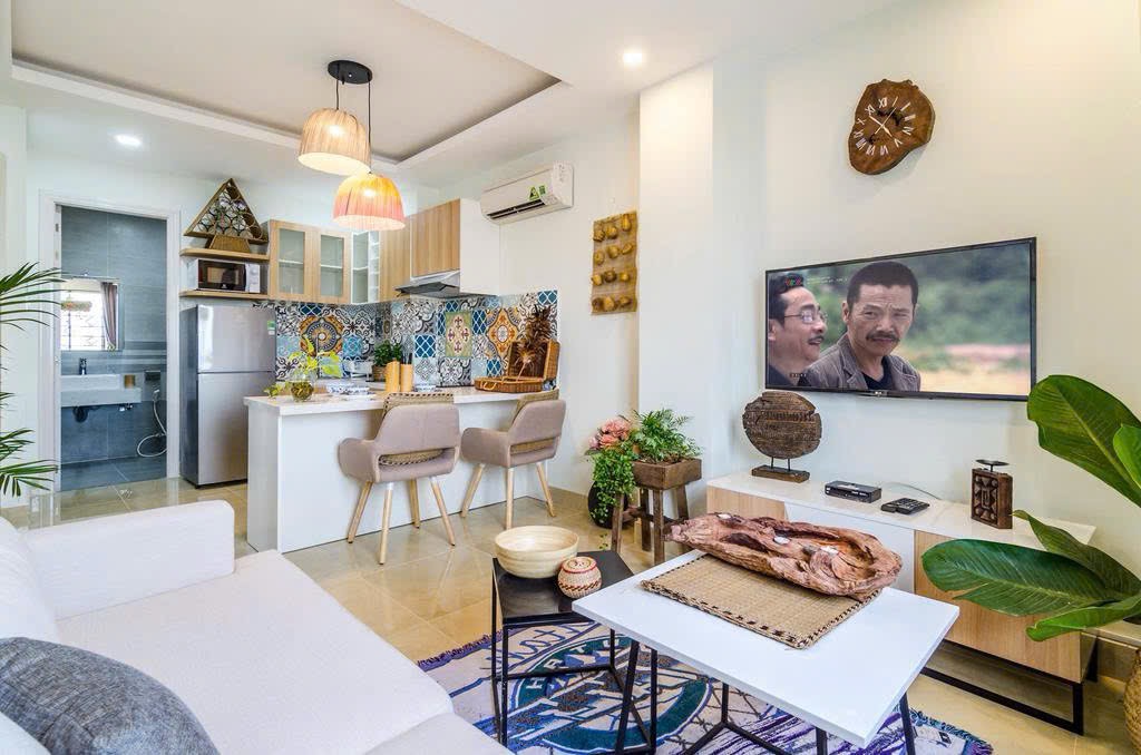 CĂN HỘ 1 PHÒNG NGỦ CỬA SỔ QUANH PHÒNG VIEW SÔNG Ở TRƯỜNG SA